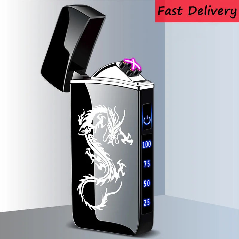 Touch Sensing Metal Flameless Plasma Lighter