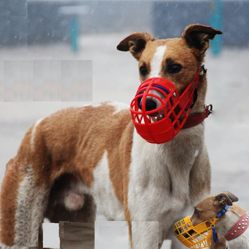 Pet Muzzle Breathable Basket