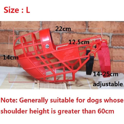 Pet Muzzle Breathable Basket