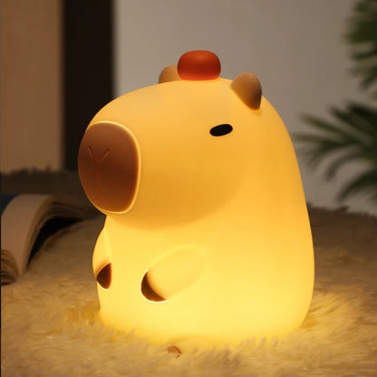 Capybara Silicone Night Light .