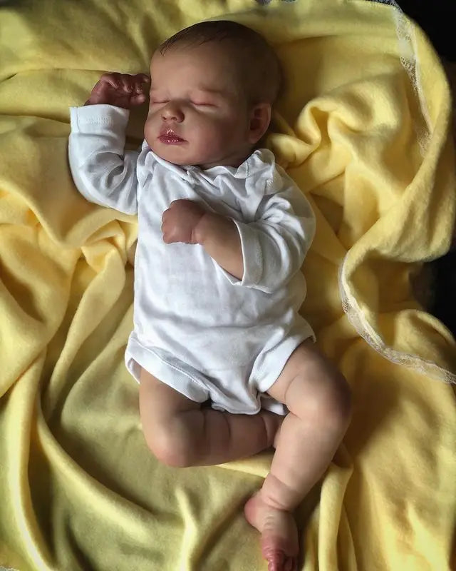 50CM Realistic Finished Baby Reborn Silicone Doll