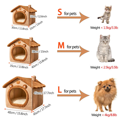 Foldable, Removable, Washable Pet House .