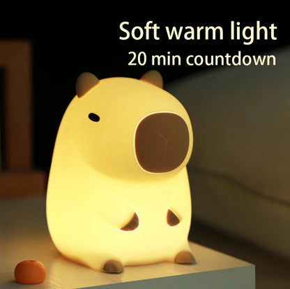 Capybara Silicone Night Light .